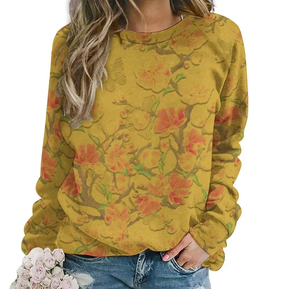 Raglan round neck sweater - IVORYNN