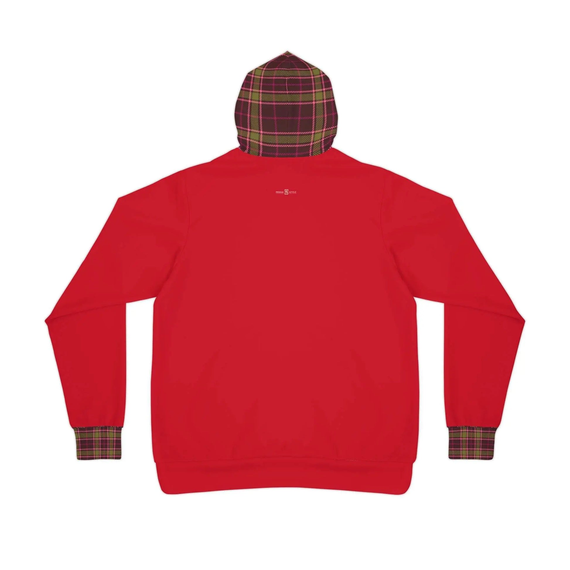 Red Athletic Feldgrau Hoodie - IVORYNN