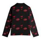 Red Kiss Long Sleeve Pajama Set - IVORYNN