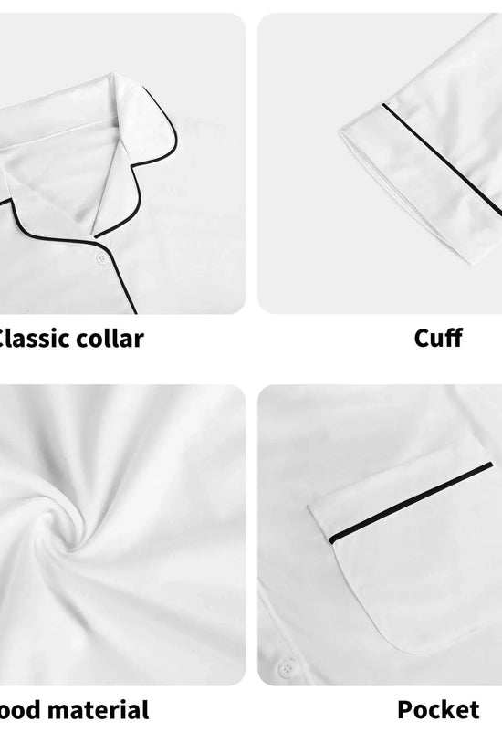 Red Kiss Long Sleeve Pajama Set - IVORYNN