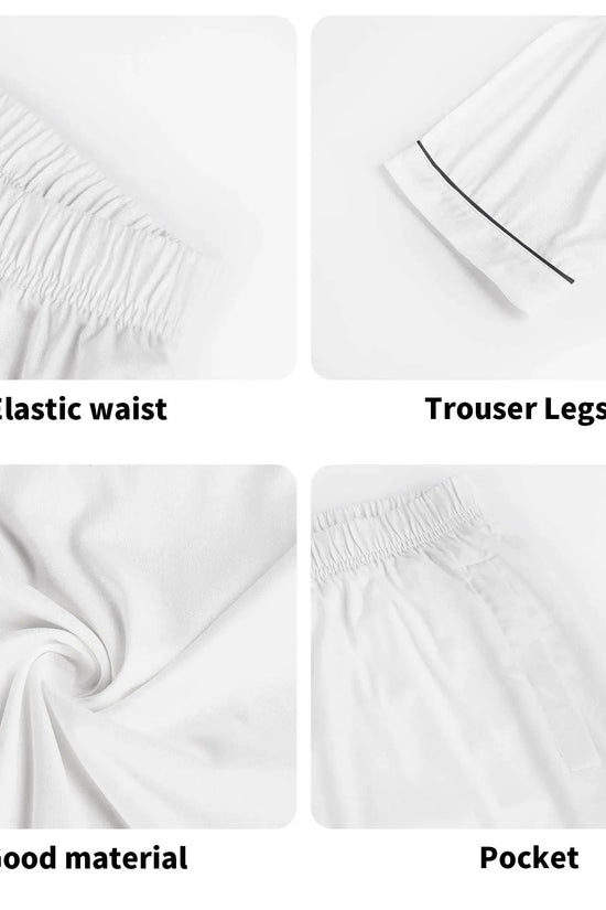 Red Kiss Long Sleeve Pajama Set - IVORYNN