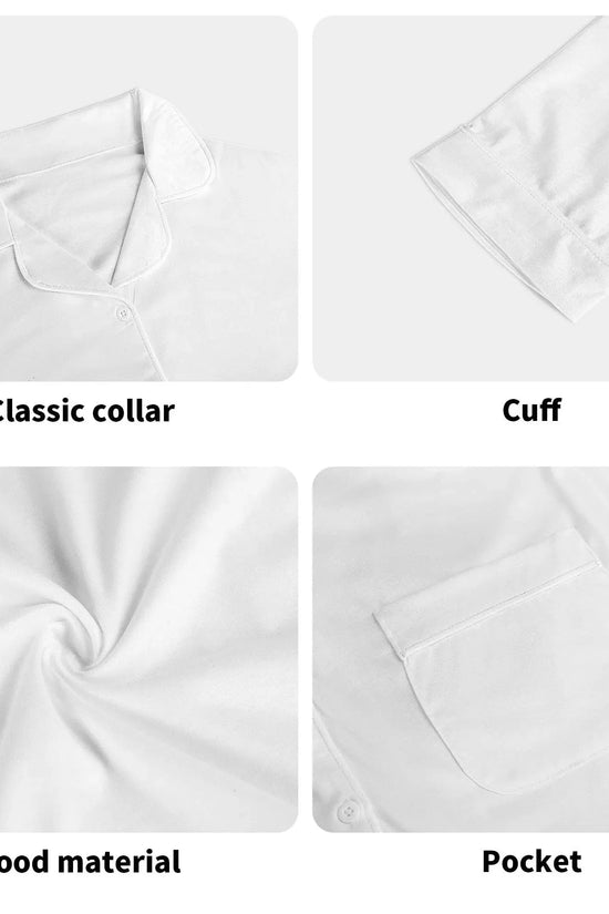 Red Kiss Long Sleeve Pajama Set - IVORYNN