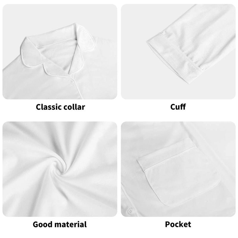 Red Kiss Long Sleeve Pajama Set - IVORYNN