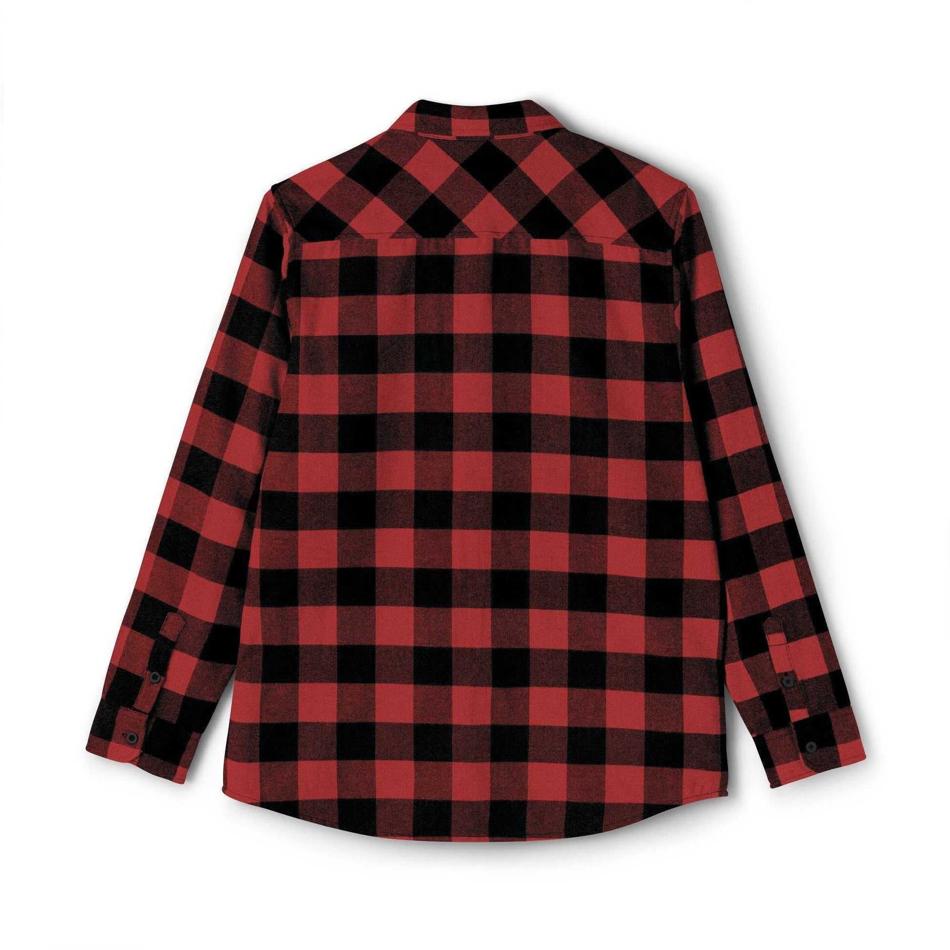 Red Plaid Women Luxury Flannel Shirt - IVORYNN