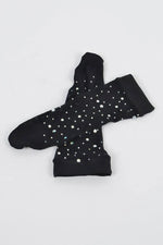 Rhinestone Mesh Socks - IVORYNN