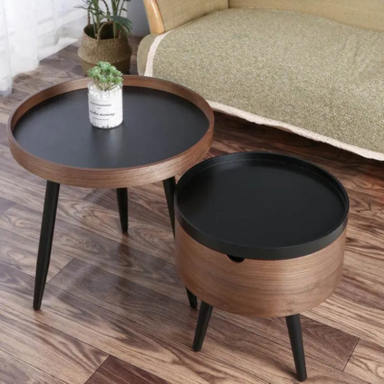 Round Combination Coffee Living Room Side Table - IVORYNN
