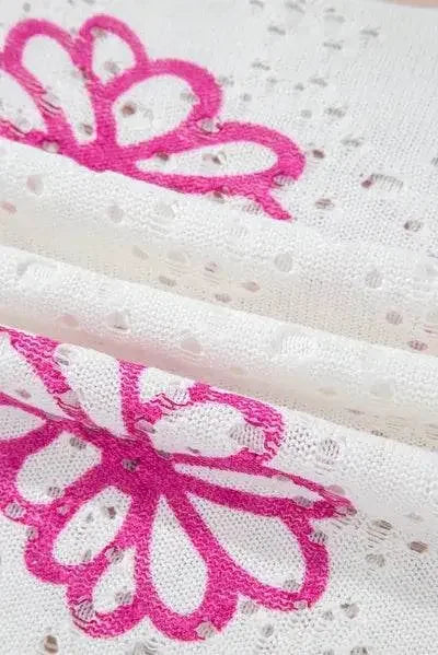 Round Neck Long Sleeve Knitted Sweatshirt - IVORYNN