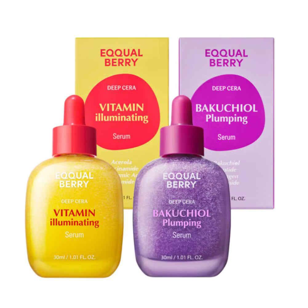 EQQUALBERRY Bakuchiol Plumping Yellow Serum 30ml