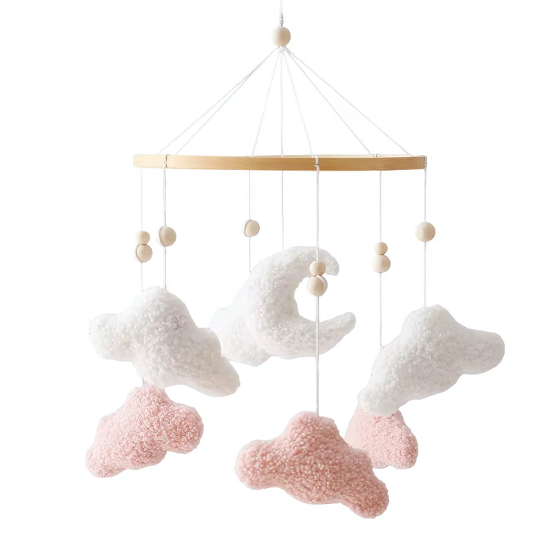 Baby Crib Mobile Rattle Soft Felt Velvet Toys