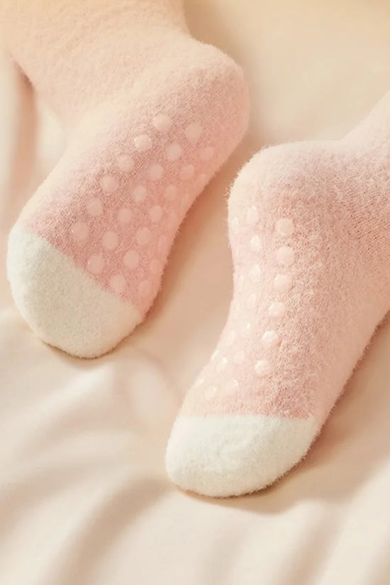 Skin-friendly Thick Warm Soft Baby Knee High Socks