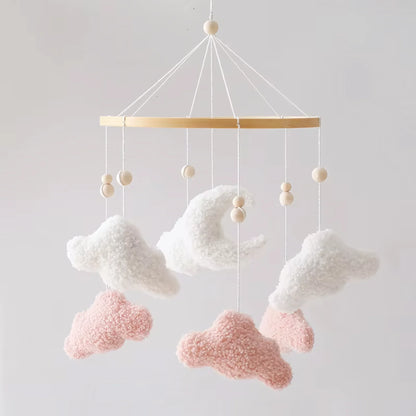 Baby Crib Mobile Rattle Soft Felt Velvet Toys