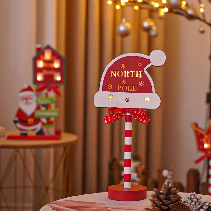 Distinctive Shapes Christmas Retro Lamp LED Light