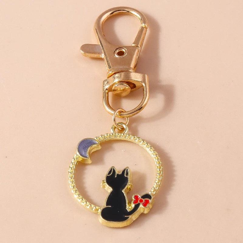 Cute Enamel Handmade Cartoon Animal Keychain