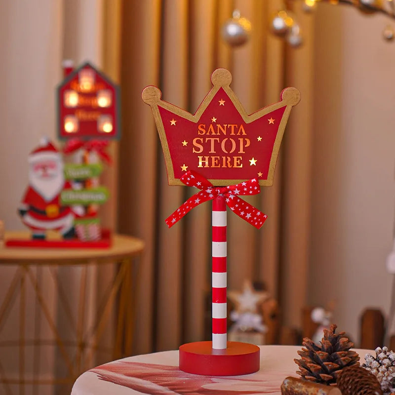 Distinctive Shapes Christmas Retro Lamp LED Light
