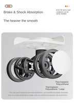 Three-Opening Multi-Functional Travel Pink Luggage