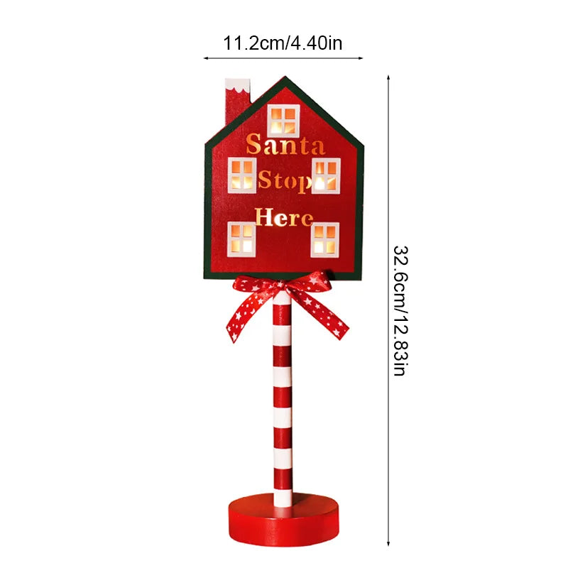 Distinctive Shapes Christmas Retro Lamp LED Light