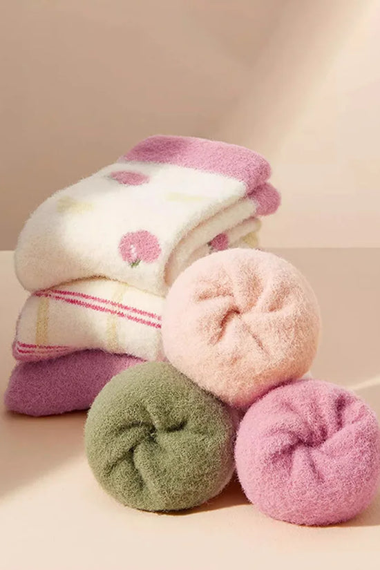 Skin-friendly Thick Warm Soft Baby Knee High Socks