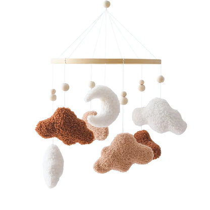 Baby Crib Mobile Rattle Soft Felt Velvet Toys