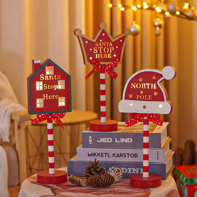 Distinctive Shapes Christmas Retro Lamp LED Light