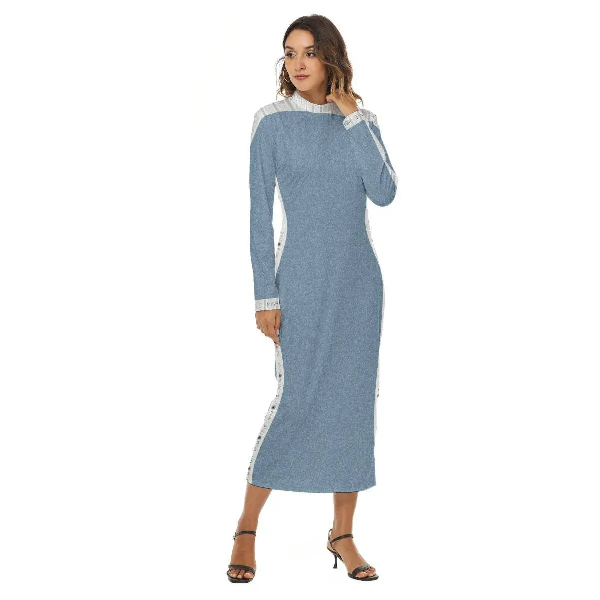 Sexy Jeans Inspiration Hip Dress - IVORYNN