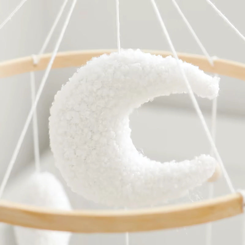 Baby Crib Mobile Rattle Soft Felt Velvet Toys