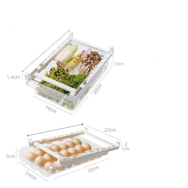 Shelf Holder Pull-out Rack Fridge - IVORYNN
