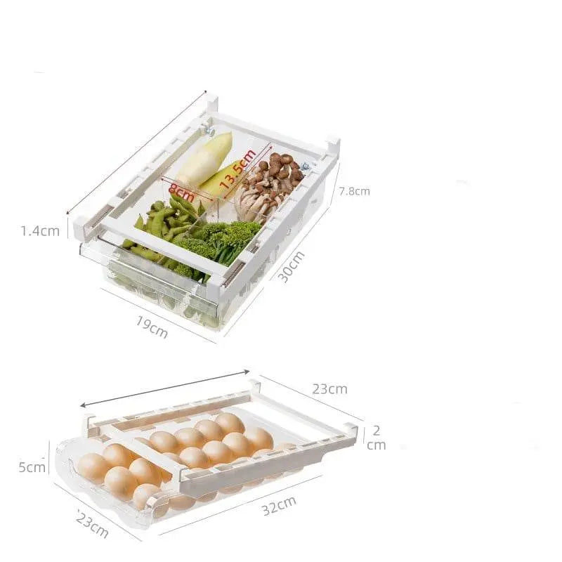 Shelf Holder Pull-out Rack Fridge - IVORYNN