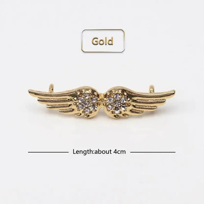 Shoelaces Clips Decoration Shiny Rhinestones - IVORYNN