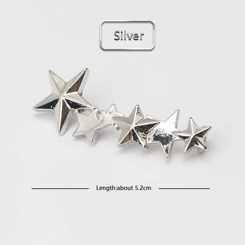 Shoelaces Clips Decoration Shiny Rhinestones - IVORYNN