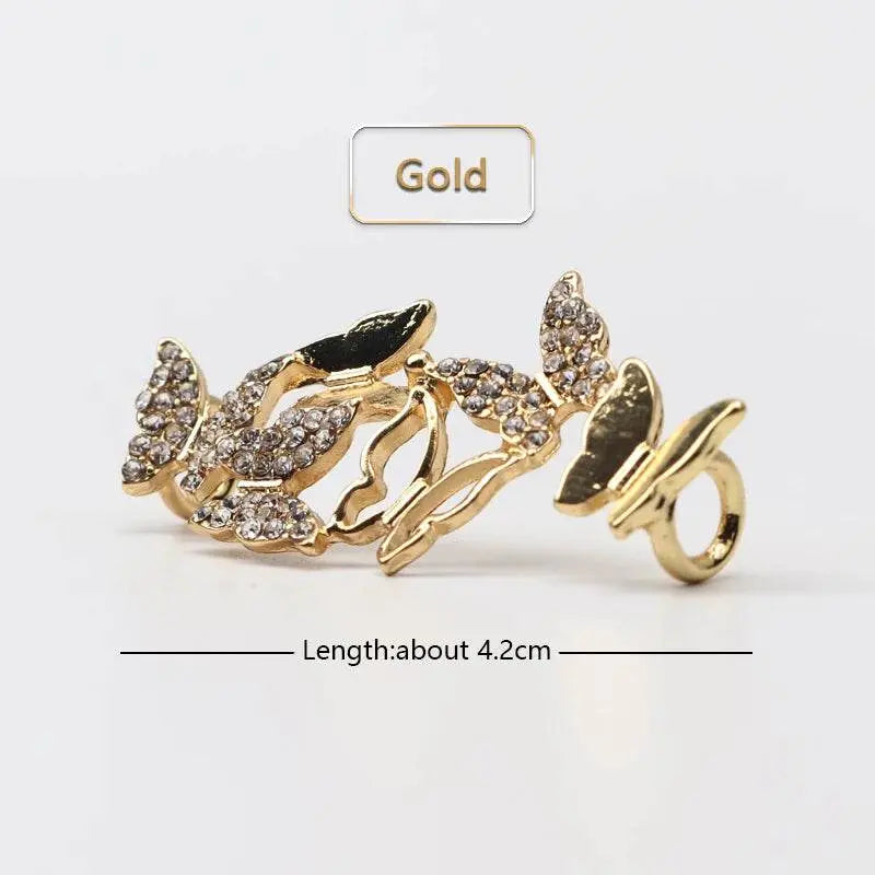 Shoelaces Clips Decoration Shiny Rhinestones - IVORYNN