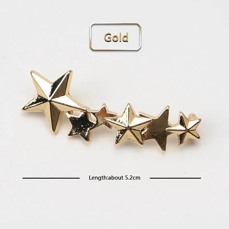 Shoelaces Clips Decoration Shiny Rhinestones - IVORYNN