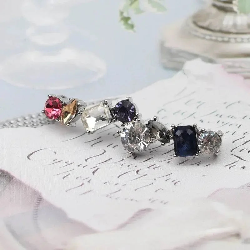 Shoelaces Clips Decoration Shiny Rhinestones - IVORYNN