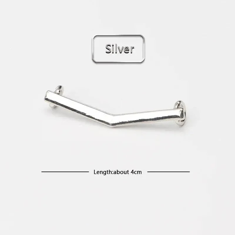 Shoelaces Clips Decoration Shiny Rhinestones - IVORYNN