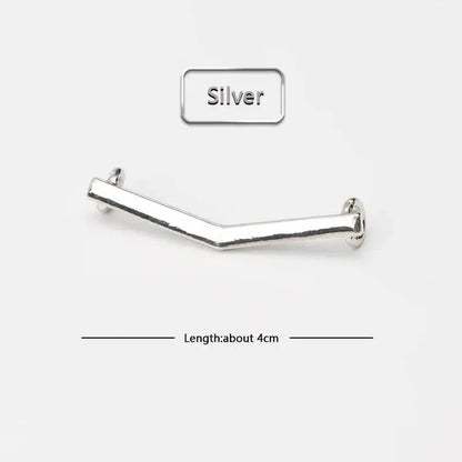 Shoelaces Clips Decoration Shiny Rhinestones - IVORYNN