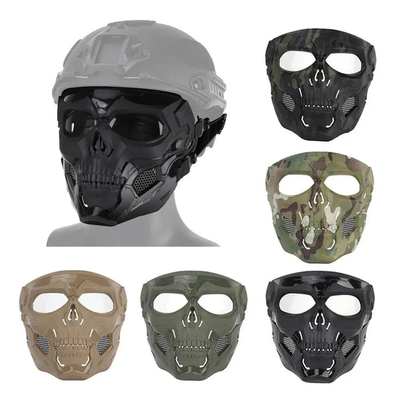 Skull horror Fun helmet mask Toy - IVORYNN