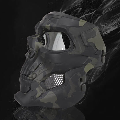 Skull horror Fun helmet mask Toy - IVORYNN