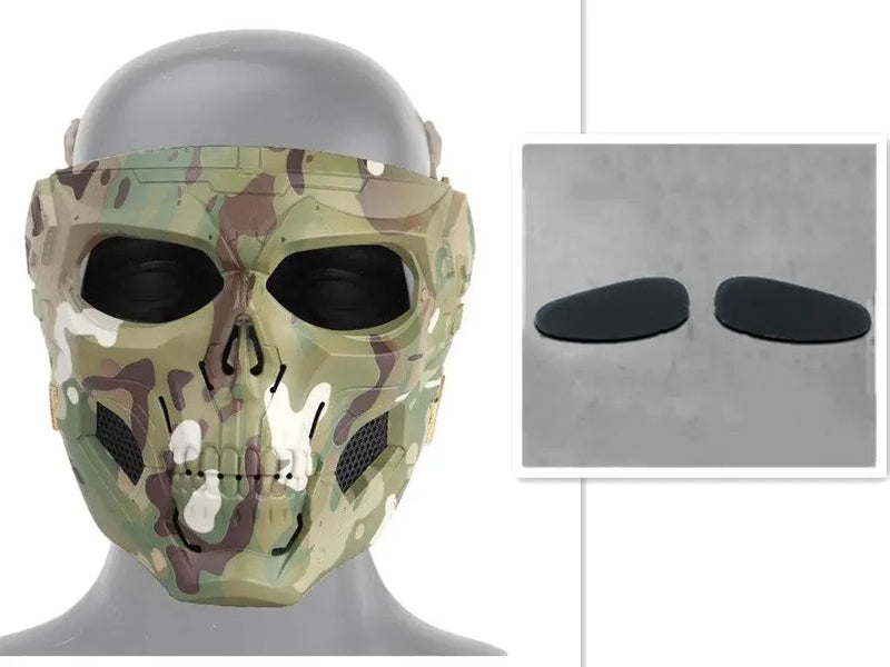 Skull horror Fun helmet mask Toy - IVORYNN