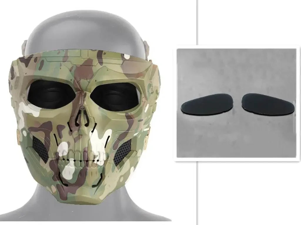 Skull horror Fun helmet mask Toy - IVORYNN