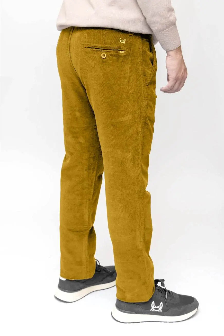 Soft Stretch Classic Albero Corduroy Pants - IVORYNN