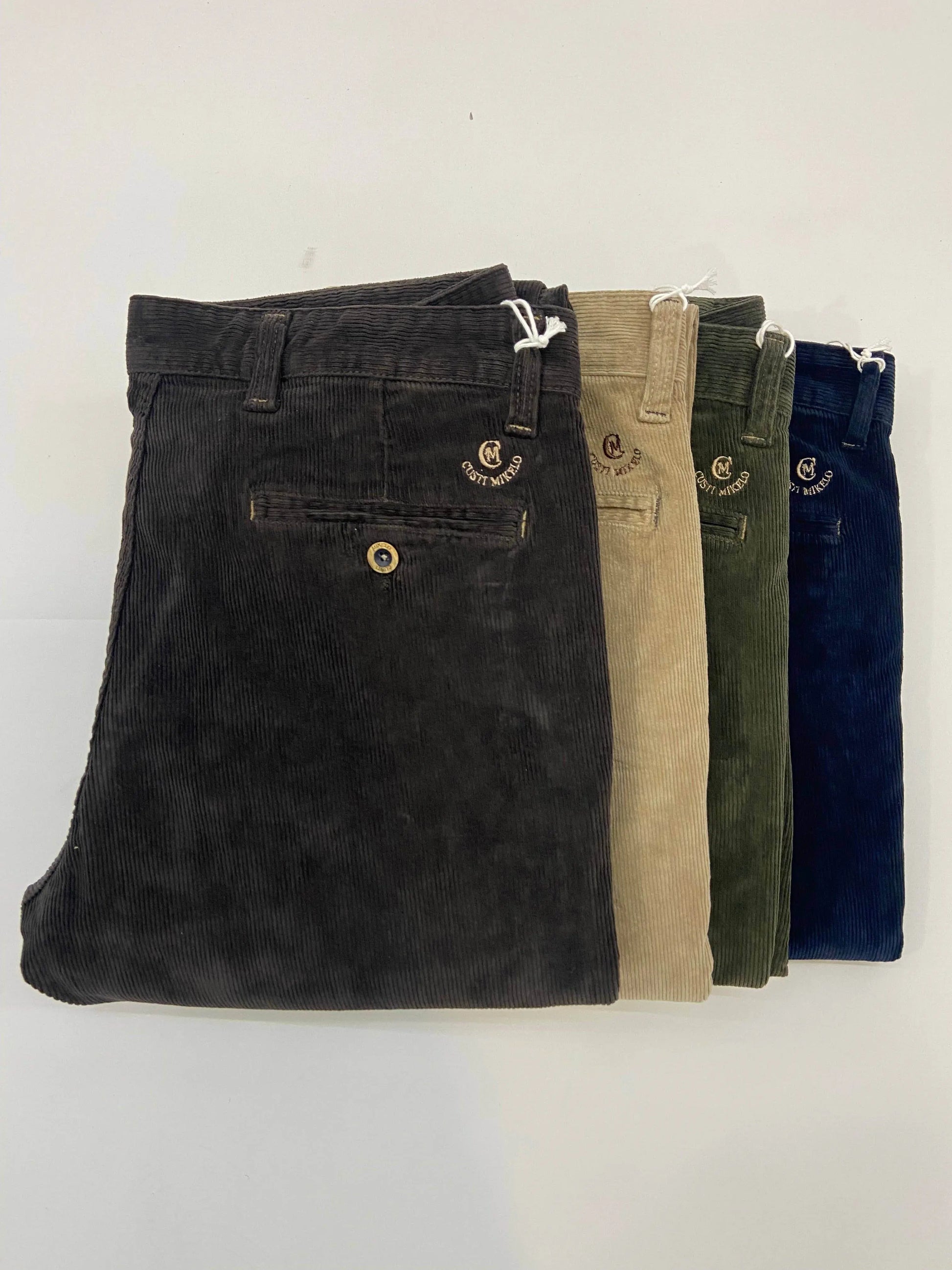 Soft Stretch Classic Brown Corduroy Pants - IVORYNN