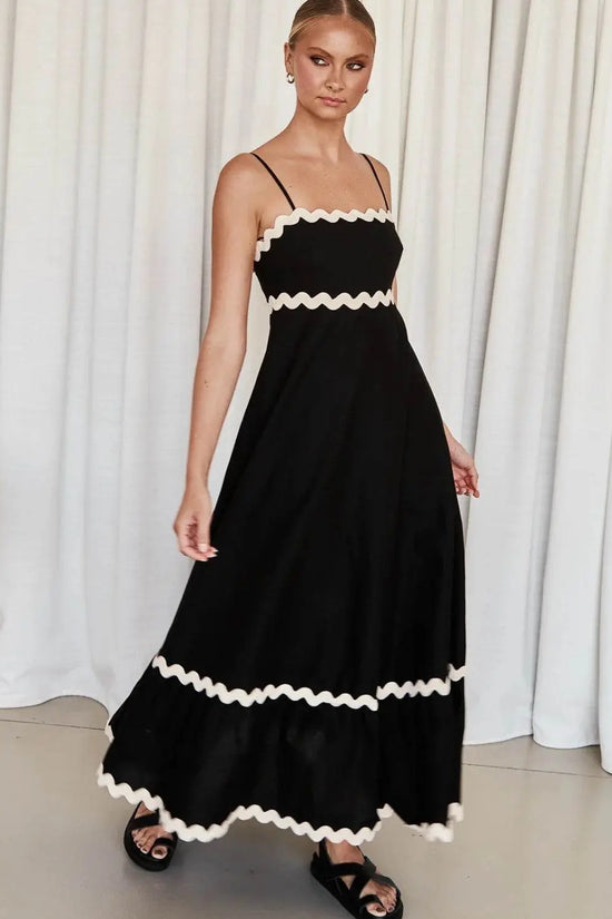 Spaghetti Strap Maxi Dress - IVORYNN