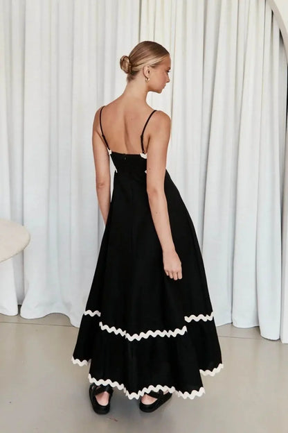 Spaghetti Strap Maxi Dress - IVORYNN