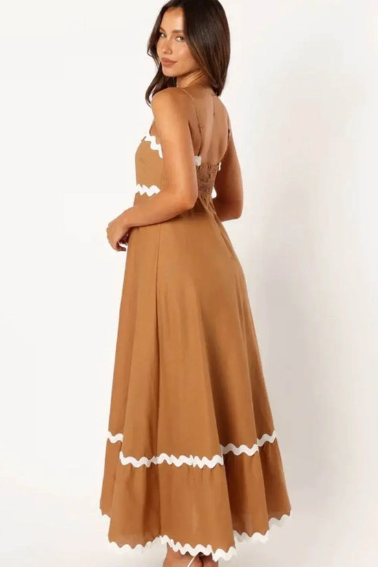 Spaghetti Strap Maxi Dress - IVORYNN