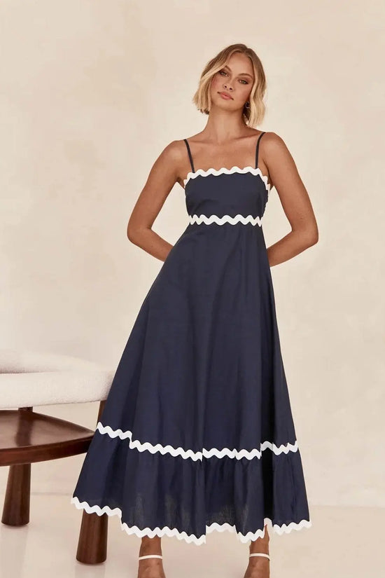 Spaghetti Strap Maxi Dress - IVORYNN