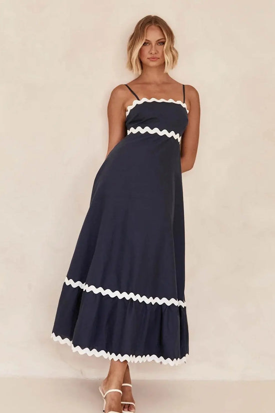 Spaghetti Strap Maxi Dress - IVORYNN