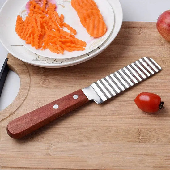 Stainless Steel French Fries Wave Cutter - IVORYNN