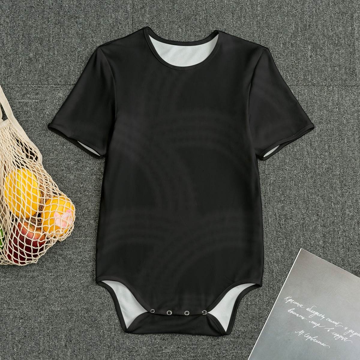 Stylish Black Baby Bodysuits - IVORYNN