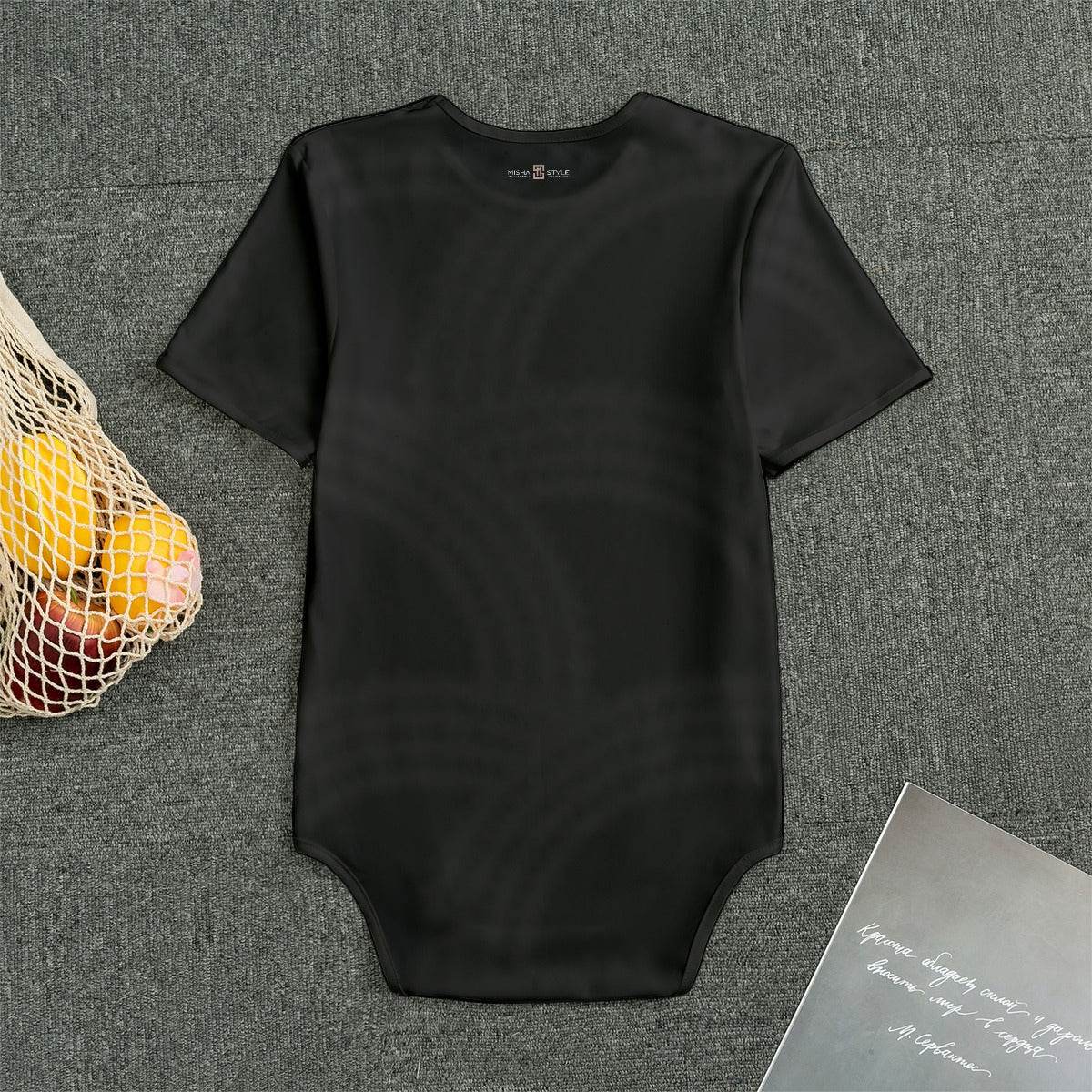 Stylish Black Baby Bodysuits - IVORYNN