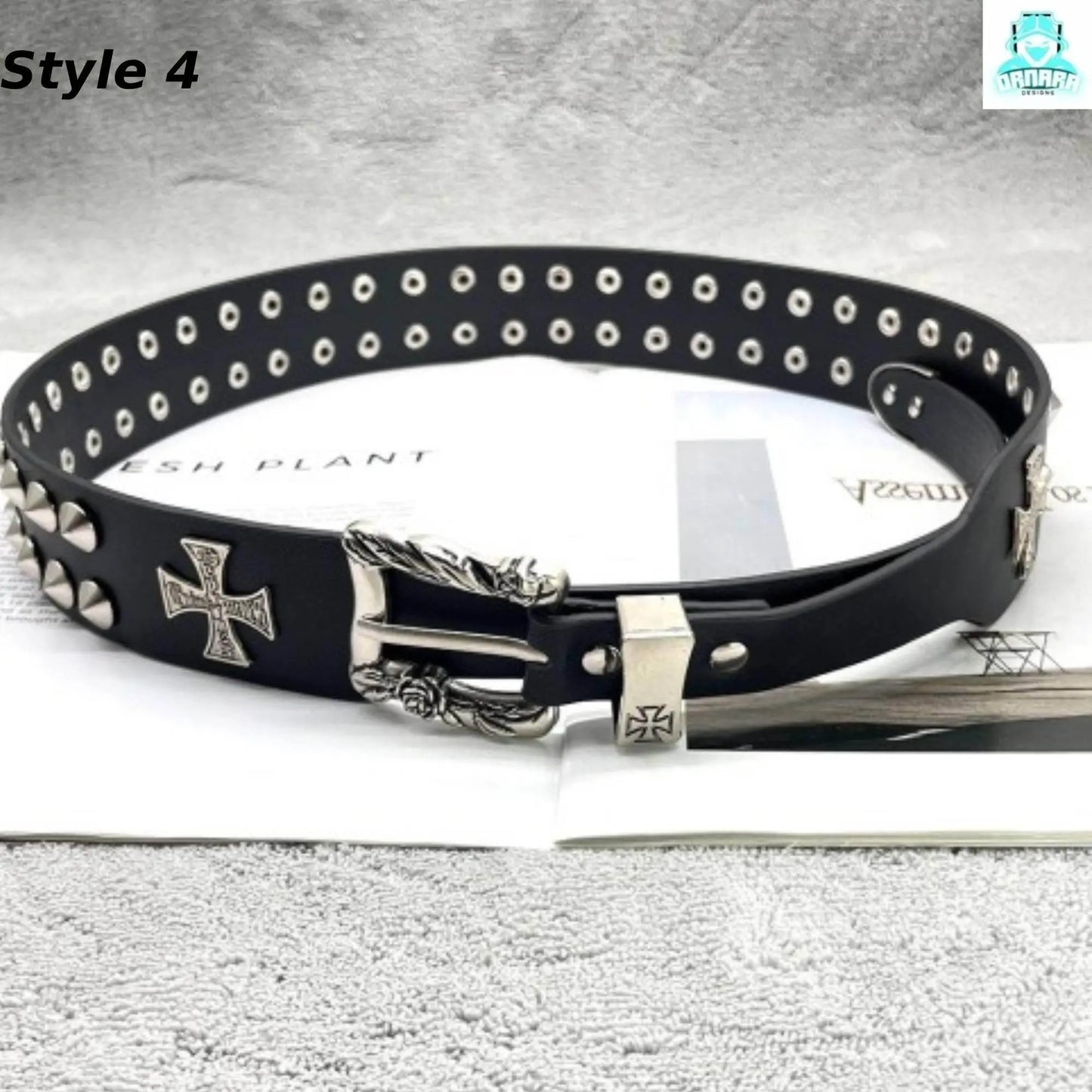 Stylish Leather Belt Collection Motifs - IVORYNN