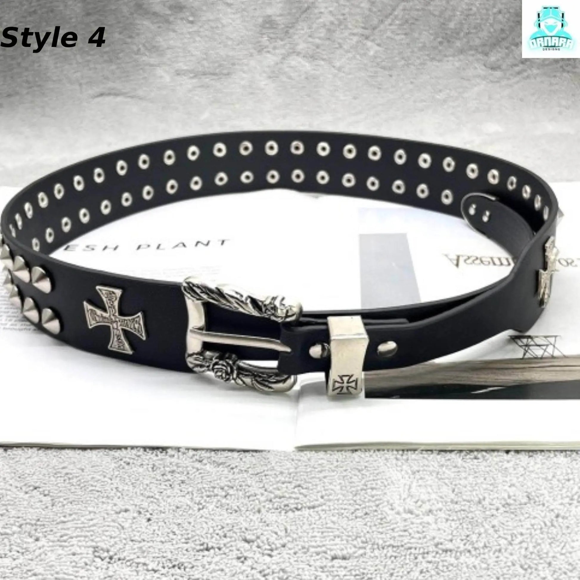 Stylish Leather Belt Collection Motifs - IVORYNN